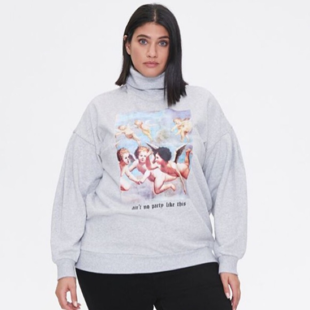 Cherub Graphic Sweatshirt